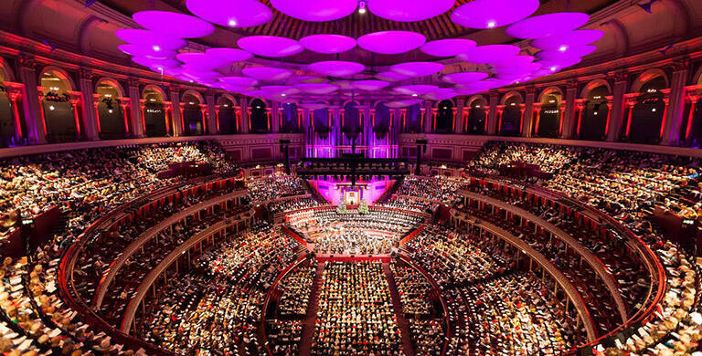 Maestro Diego Basso conducts the Orchestra for the Il Volo trio at the legendary Royal Albert Hall in London